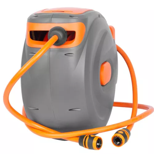 TOP! Tömlődob Strend Pro, fali, automata, 1/2"", L-20+2 m kerti tömlővel