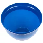 TOP! Műanyag virágcserép, Strend Pro Garden, kék, átmérő: 38 cm, magasság: 28,5 cm, 15 l, mázas hatású, kerek