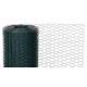 TOP! Csibeháló, csirkeháló, Strend Pro Garden Hex PVC, sötétzöld, 100 cm x 10 m, szemméret: 25 mm, drótvastagság: 1,0 mm, PVC bevonatos, hatszögletű