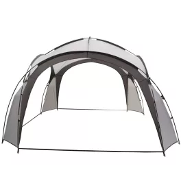 TOP! Szürke kerti pavilon 3,5x3,5 m