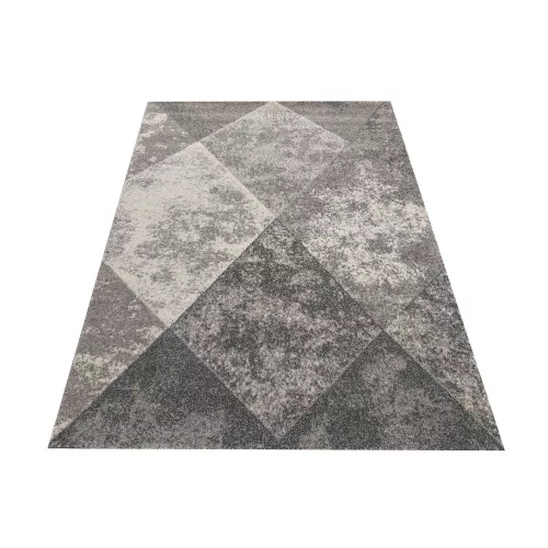 TOP! Szőnyeg Modern Dy. VISTA 05 szürke 80 x 150 cm