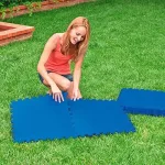 TOP! INTEX medence szőnyeg, 10mm, 2 m2/csomag , kék (29081)