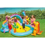 TOP! INTEX Dinoland élménymedence 333 x 229 x 112cm (57135)