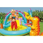 TOP! INTEX Dinoland élménymedence 333 x 229 x 112cm (57135)