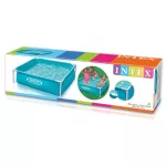TOP! INTEX Metal medence 1,22m x 1,22m x 30cm, kék (57173)