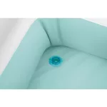 TOP! Családi medence, Intex Swim Center Family Lounge, 264 × 165 × 56 cm, kék, 780 literes, felfújható, beépített ülésekkel (58497)