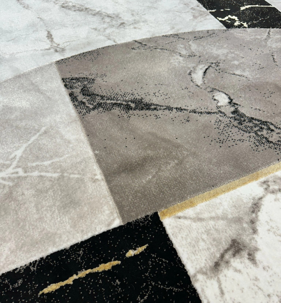 Ber. GLORIA 3672 arany 120 x 180cm modern szőnyeg