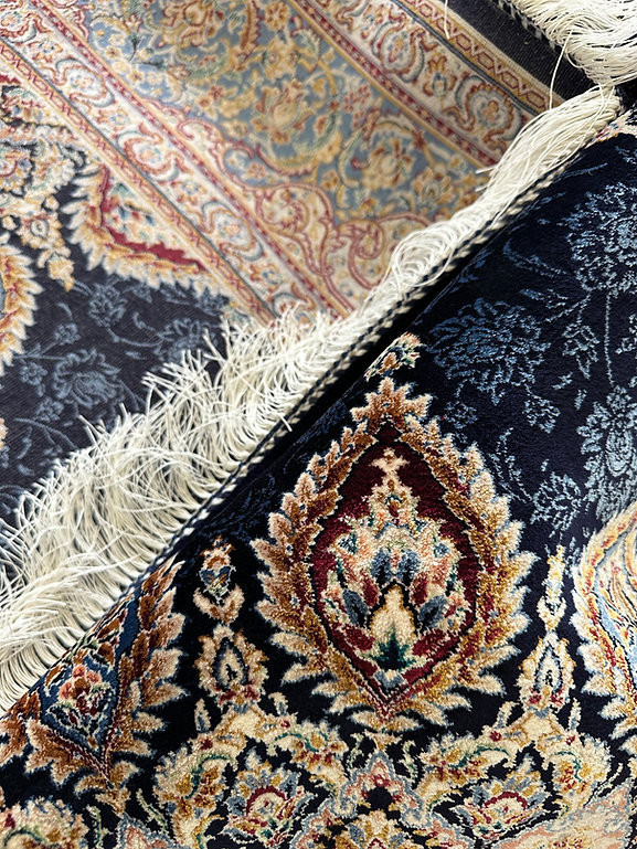 Ber. SULTAN 1203 kék 150 x 225 cm klasszikus szőnyeg