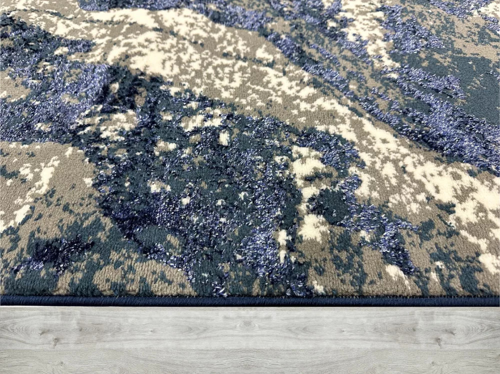 Den. Athén 7474 Kék 80szett=80x250cm+2dbx80x150cm Modern szőnyeg