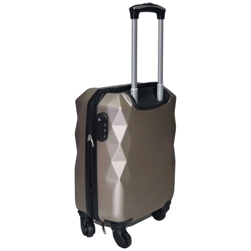 Cube Pezsgő keményfalú bőrönd 40cmx31cmx19cm-kis méretű kabin bőrönd