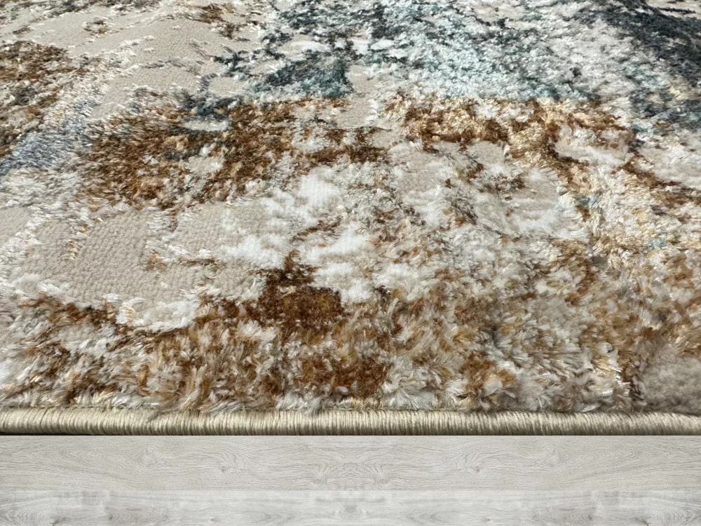 Den. Athén 6984 Krém-Bézs 160x230cm Modern szőnyeg