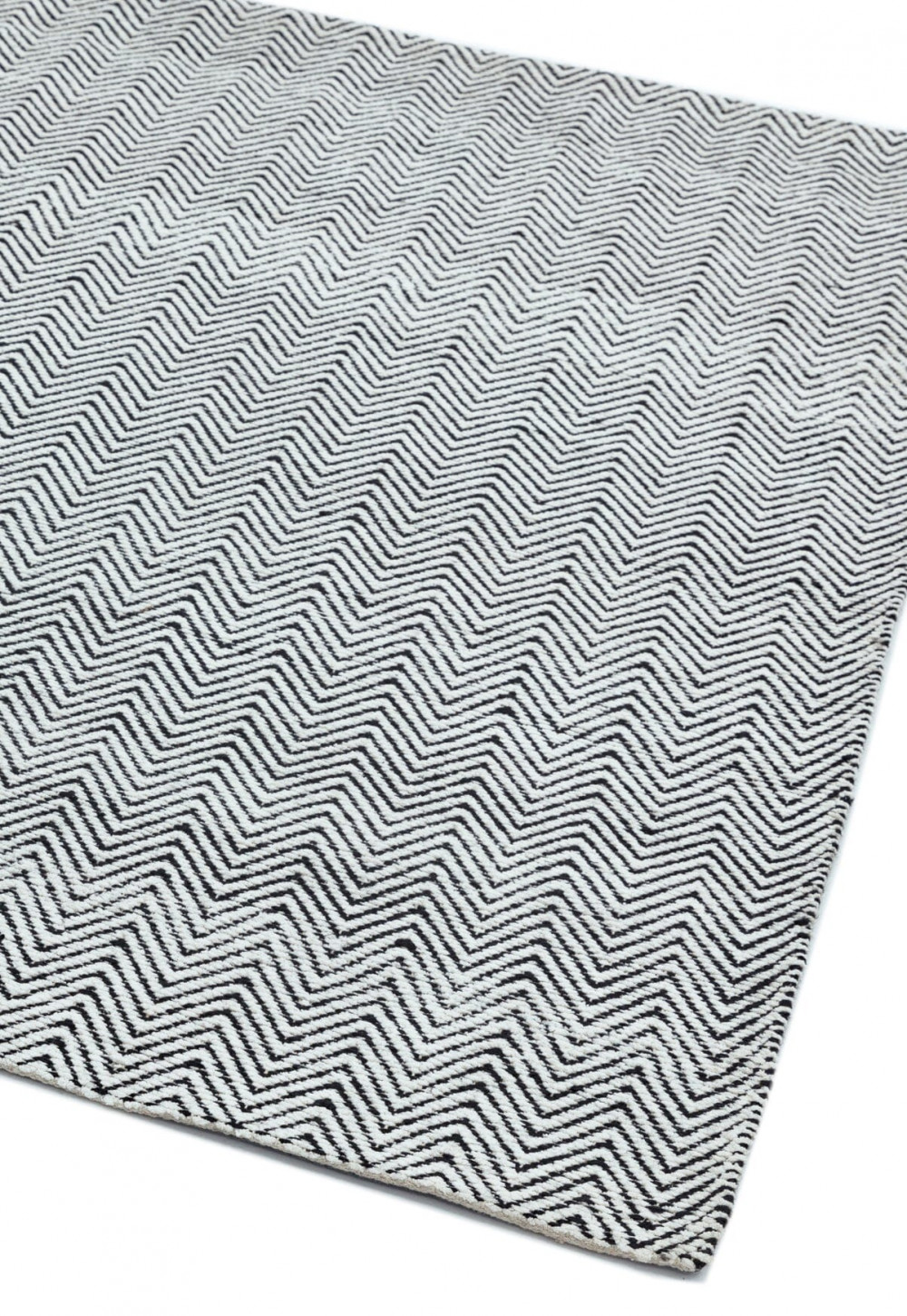 ASY Ives szőnyeg 100x150cm fekete fehér
