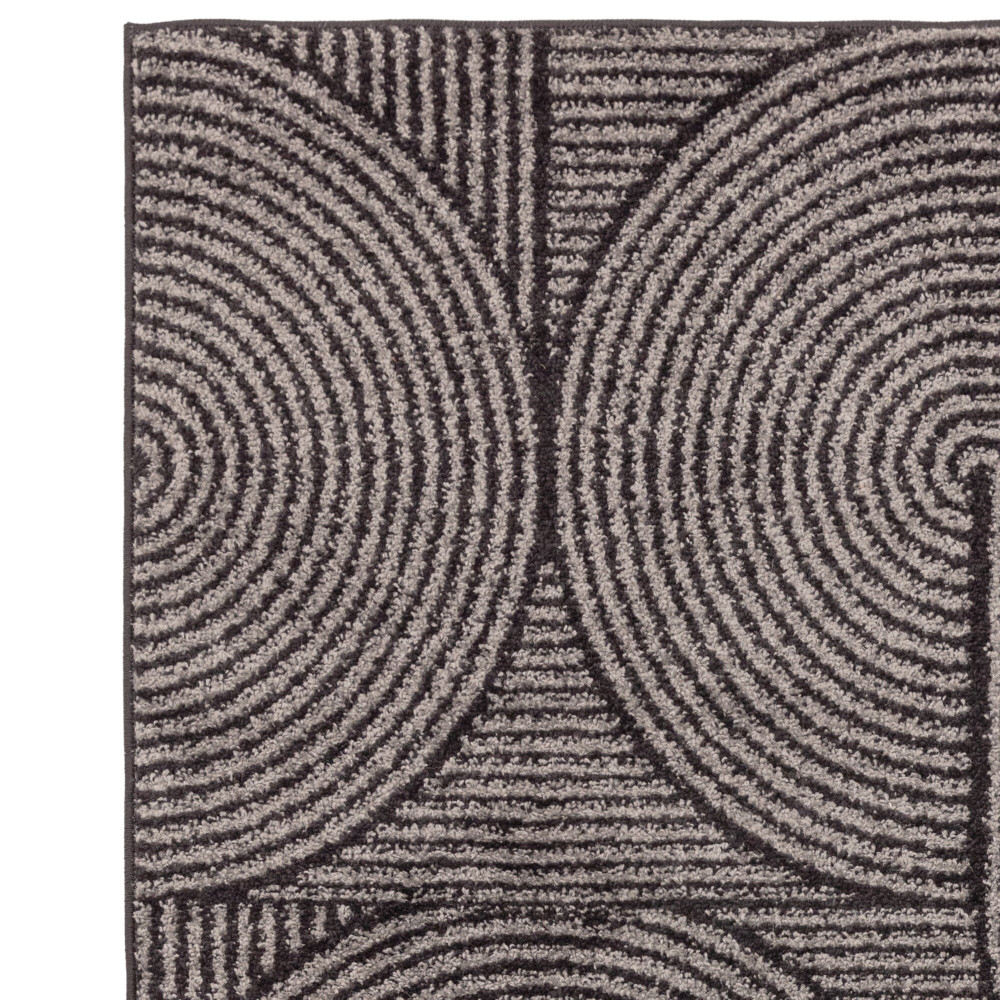 ASY Muse 120x170cm Charcoal Swirl szőnyeg MU01