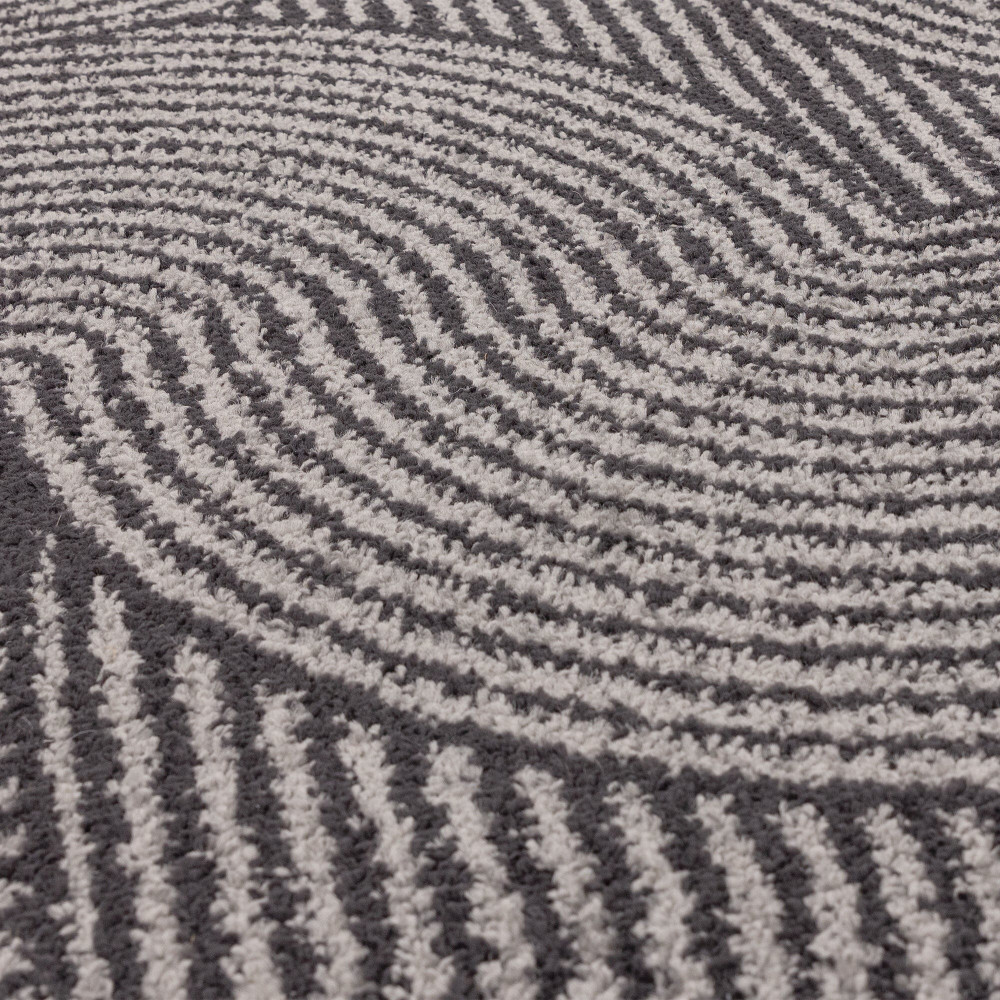 ASY Muse 120x170cm Charcoal Swirl szőnyeg MU01