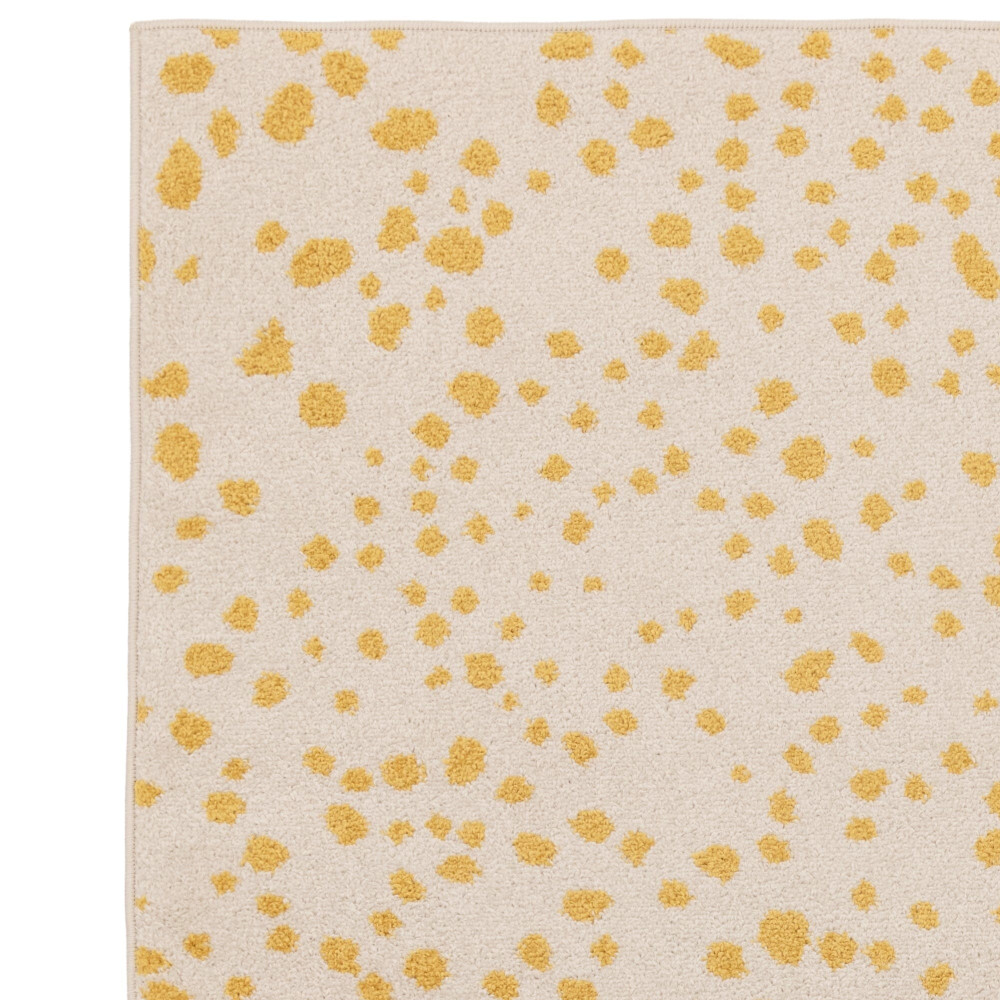 ASY Muse 120x170cm sárga Spotty szőnyeg MU12