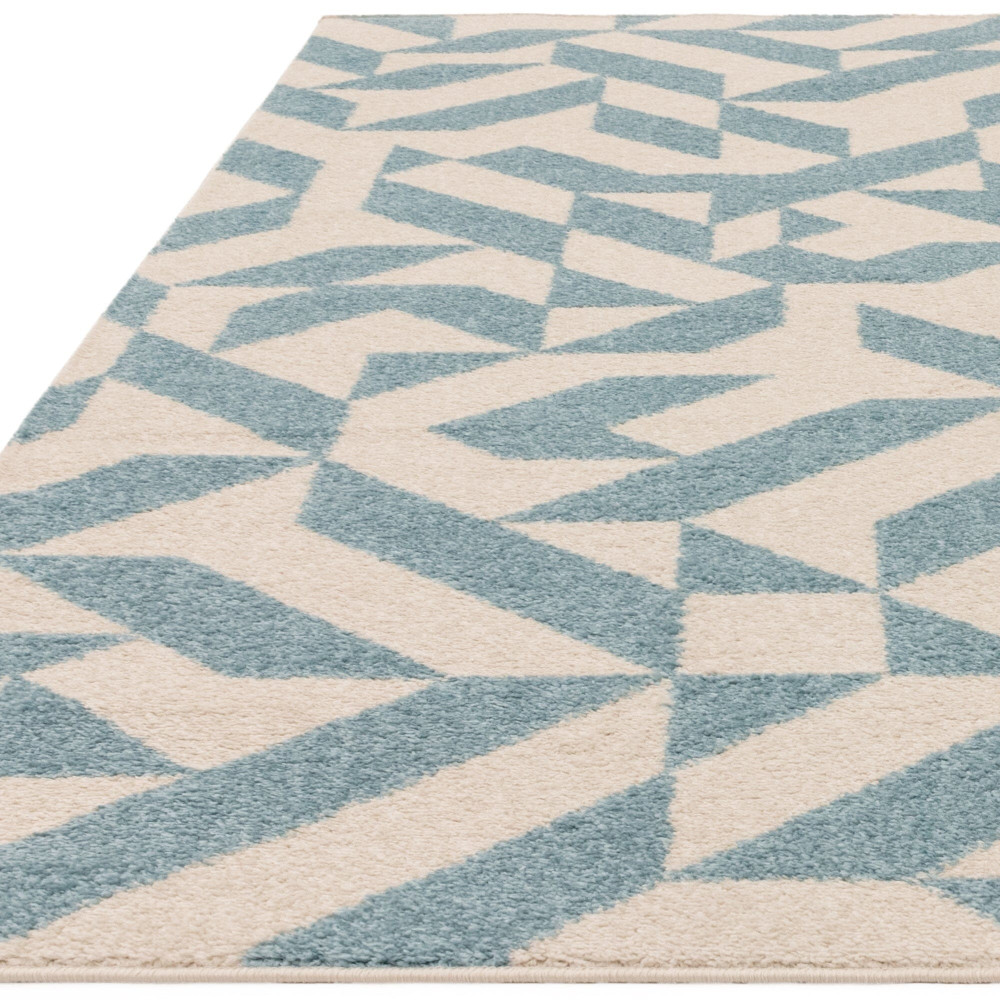 ASY Muse 160x230cm Blue Shapes Rug MU03 szőnyeg