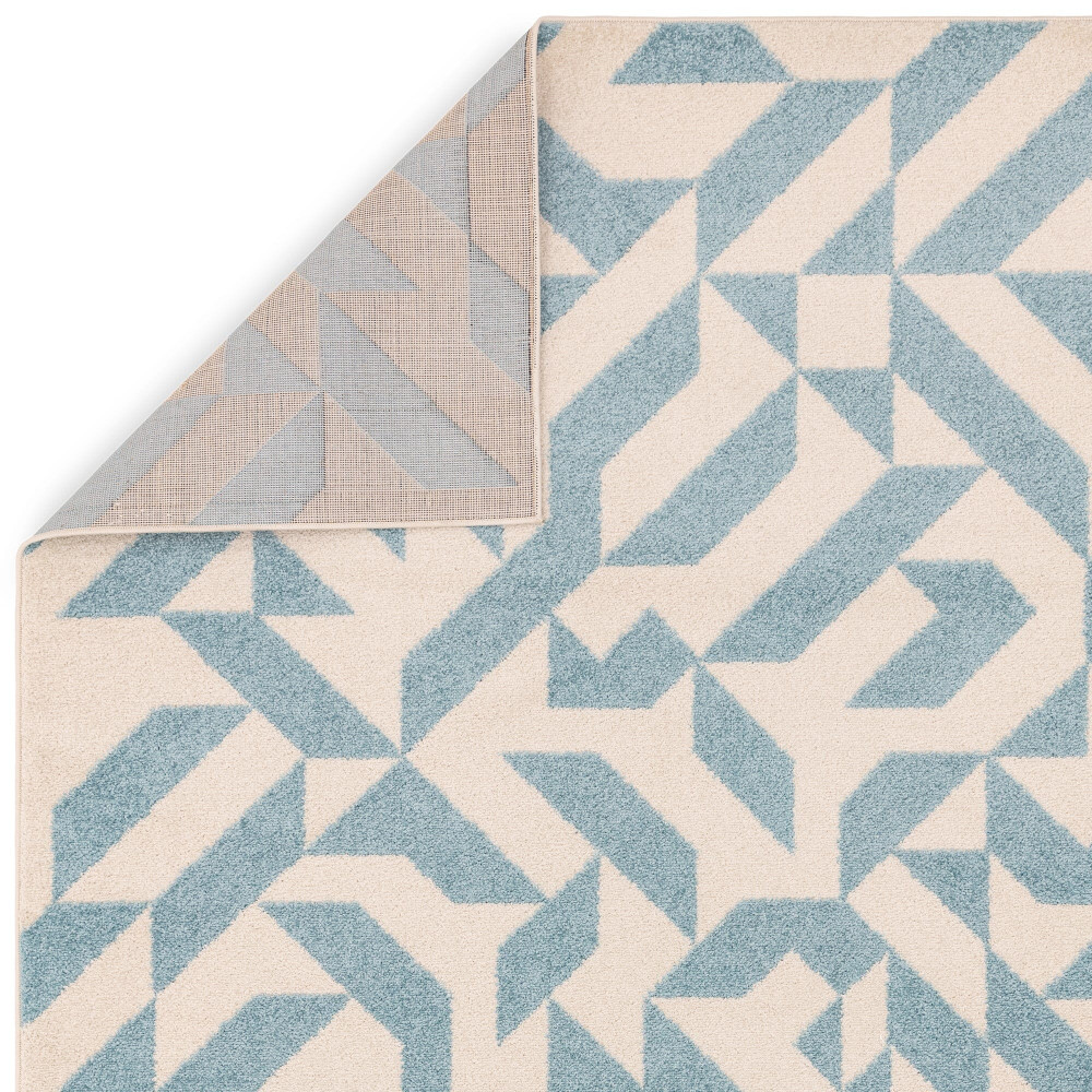 ASY Muse 160x230cm Blue Shapes Rug MU03 szőnyeg