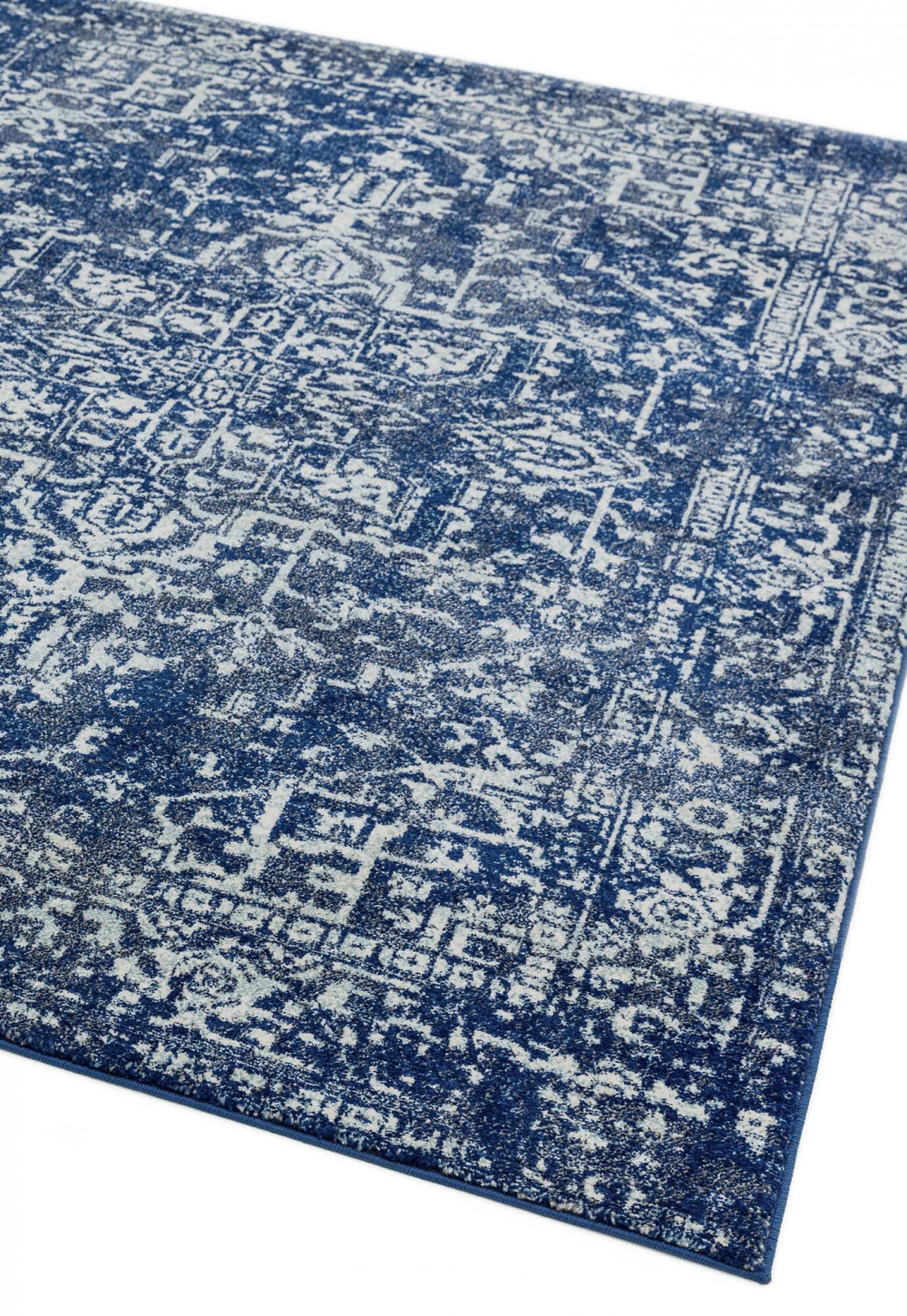 ASY Nova 200x290cm Antique Navy Rug NV11
