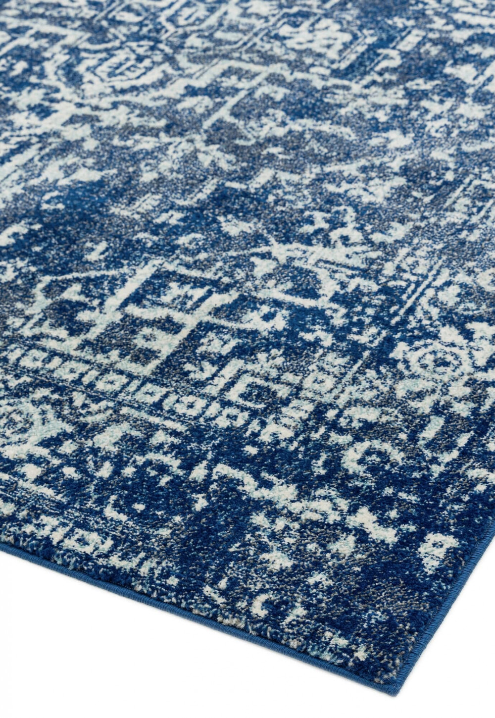 ASY Nova 200x290cm Antique Navy Rug NV11