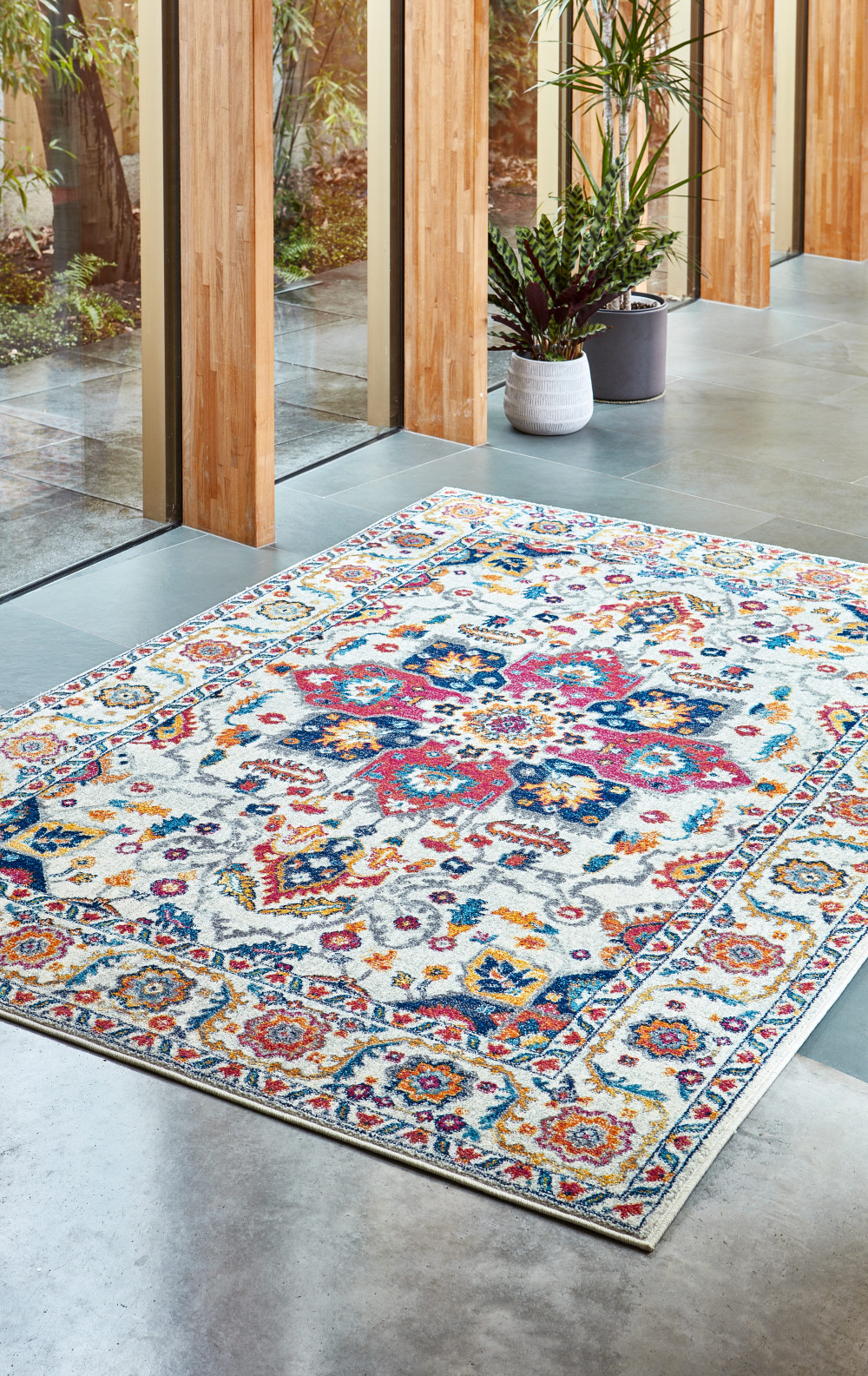 ASY Nova 200x290cm White Multi Rug NV24 ASY Nova 200x290cm White Multi Rug NV24