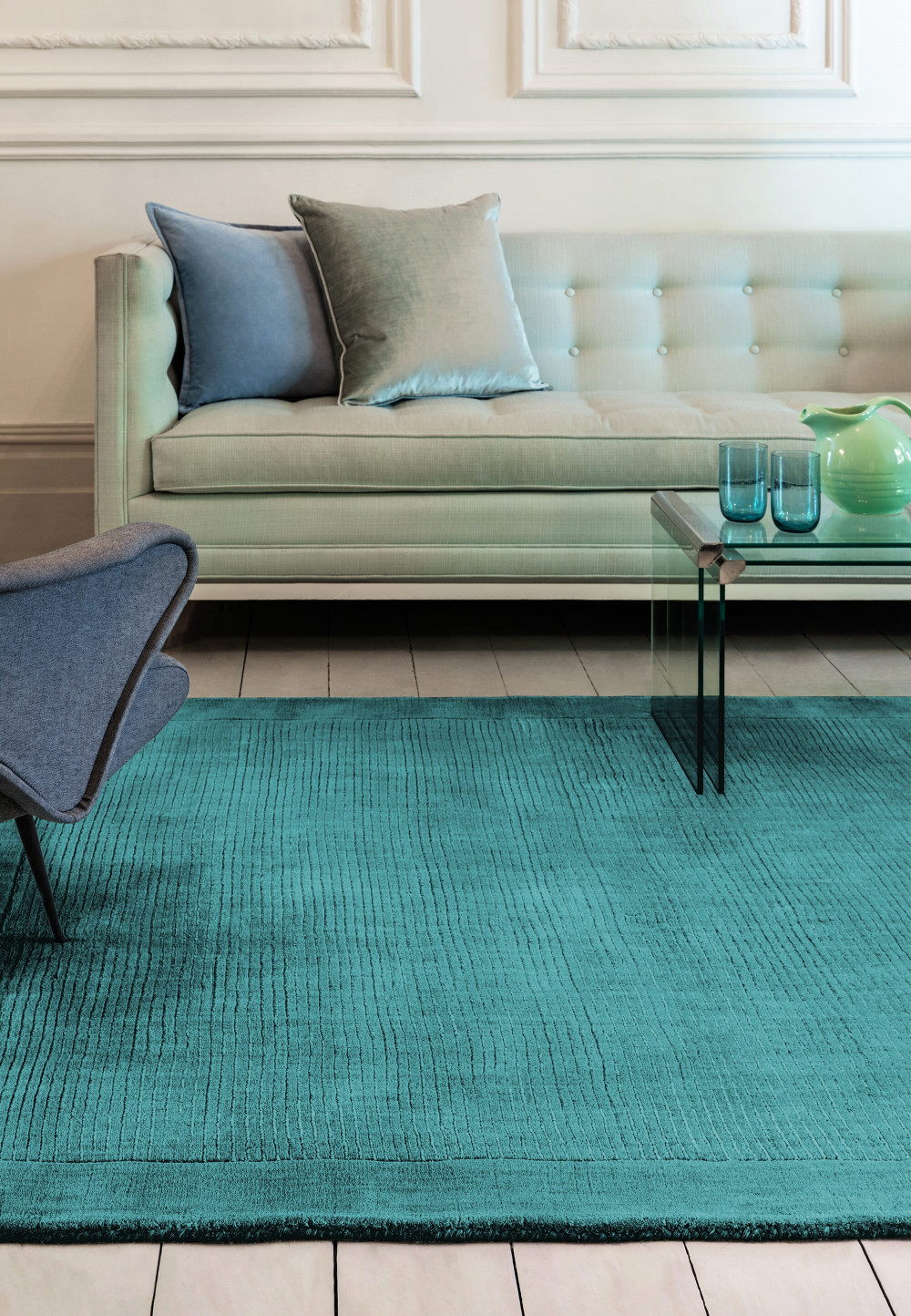 ASY York szőnyeg 120x170cm Teal