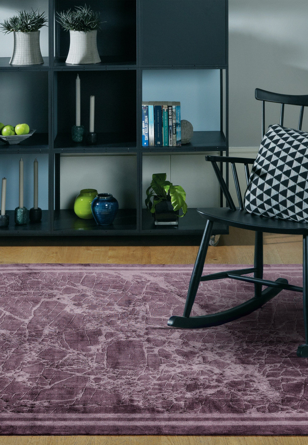 ASY Zehraya 160x230cm ZE01 Purple Border szőnyeg