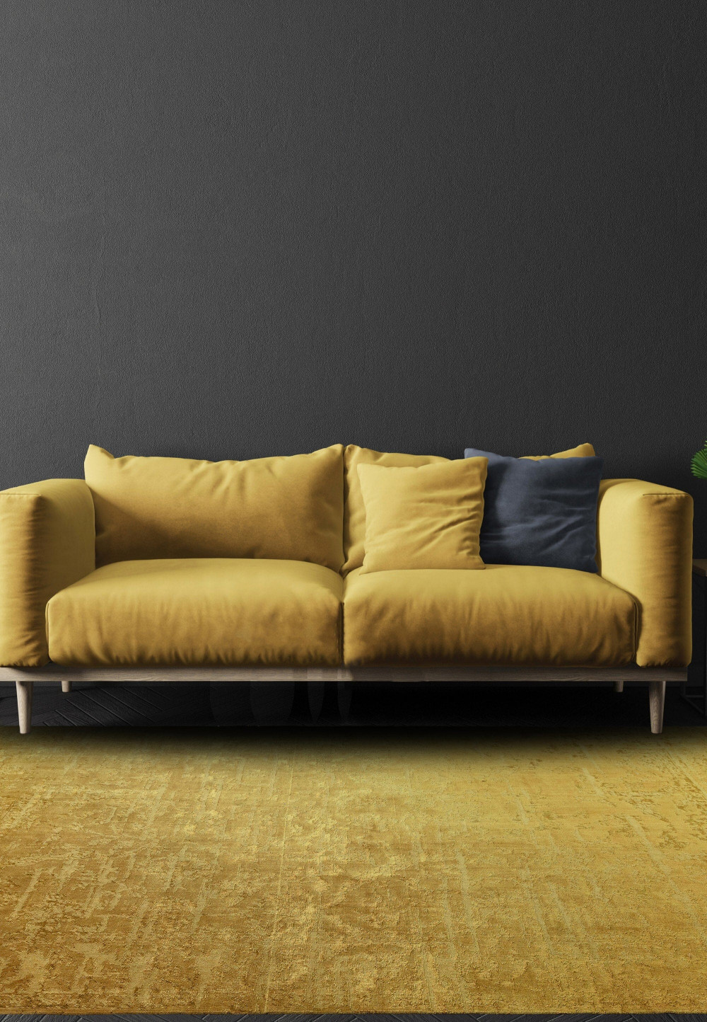 ASY Zehraya 160x230cm ZE09 Gold Abstract szőnyeg