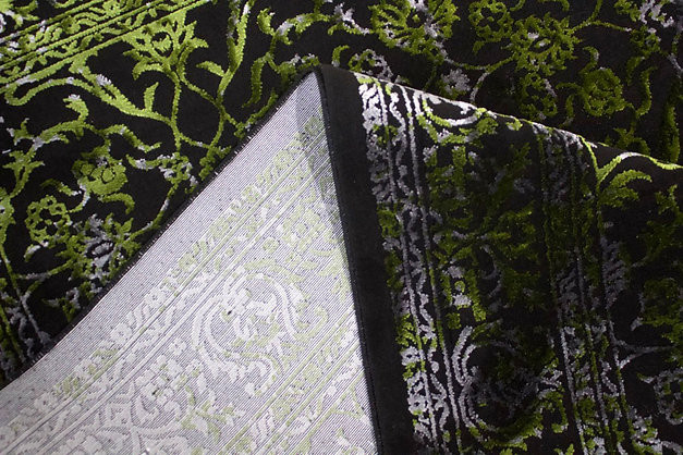 Ber. Jawa 5128 Szürke-Zöld 160x220cm szőnyeg