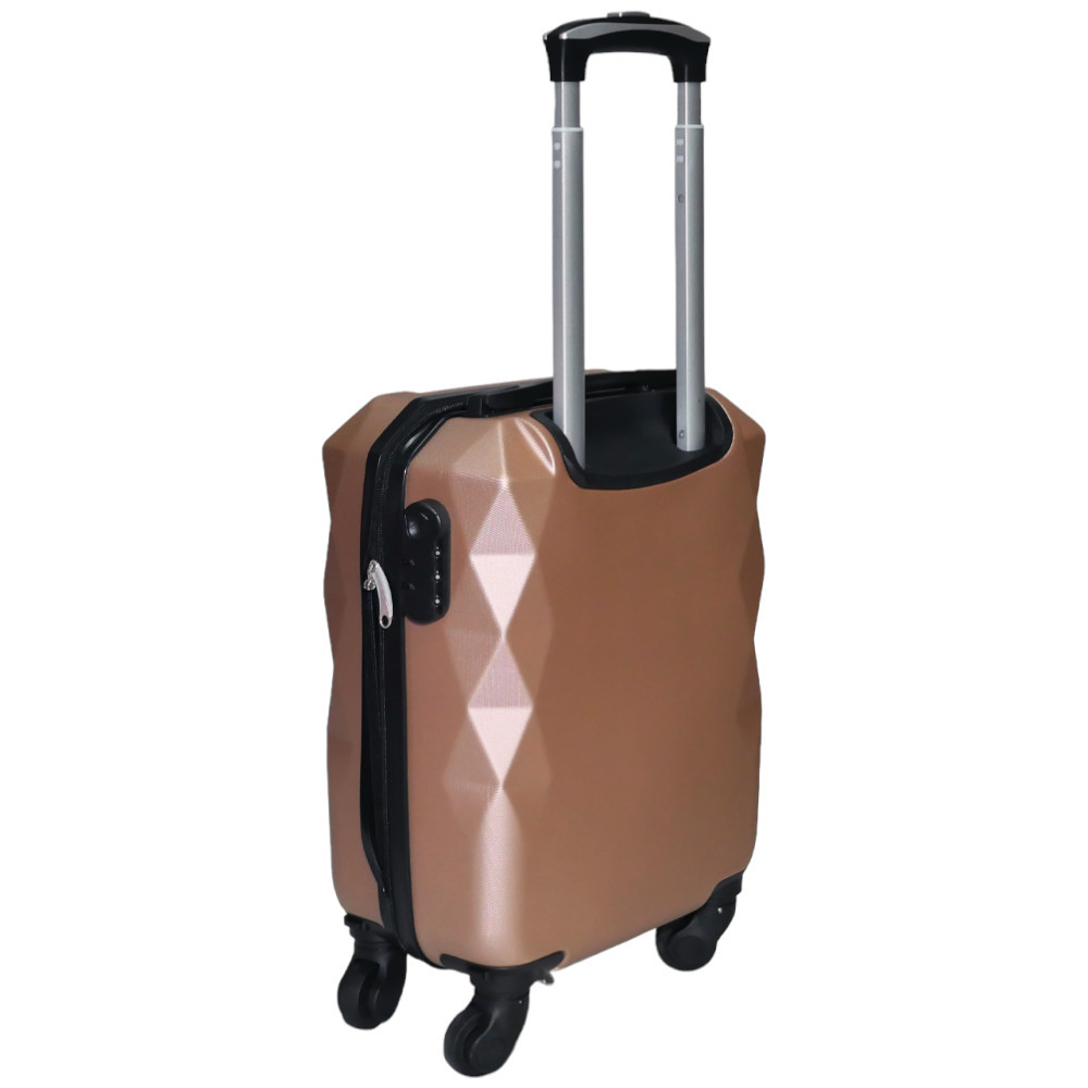 Cube Rosé keményfalú bőrönd 40cmx31cmx19cm-kis méretű kabin bőrönd