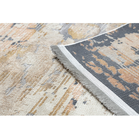 Kab. Modern LUCE 74 vintage - szürke / mustár 154x220 cm szőnyeg