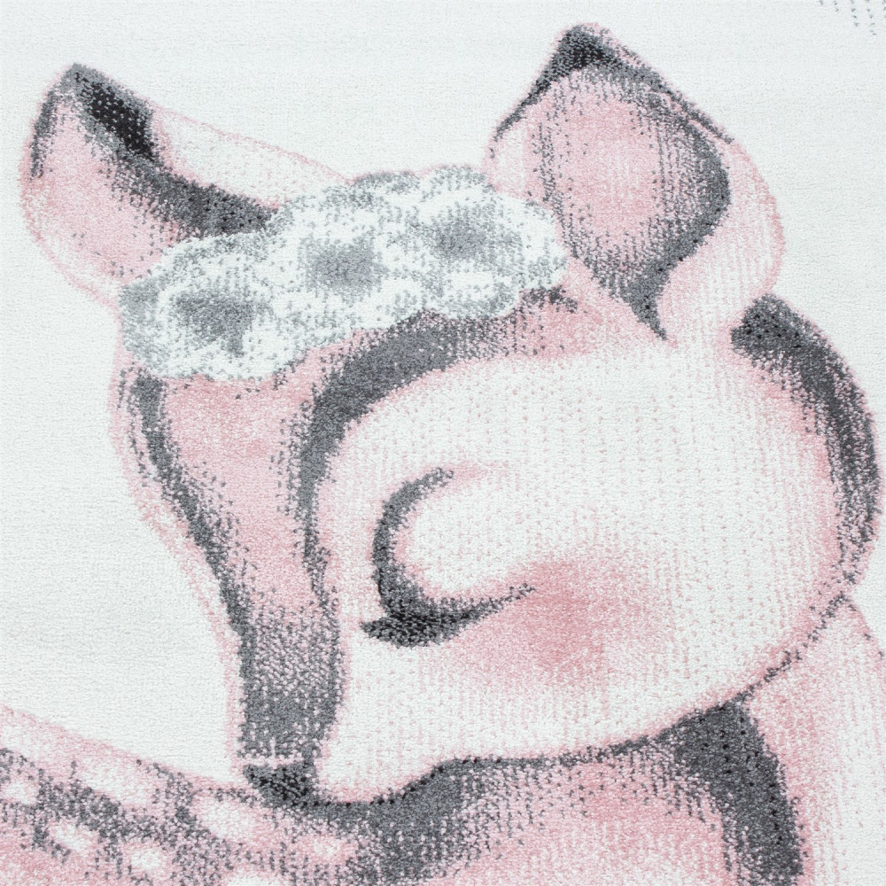 Ay. BAMBI 850 PINK 120 x 120 -kör szőnyeg