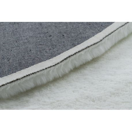 Kab. Szőnyeg BUNNY kör fehér kör 140 cm