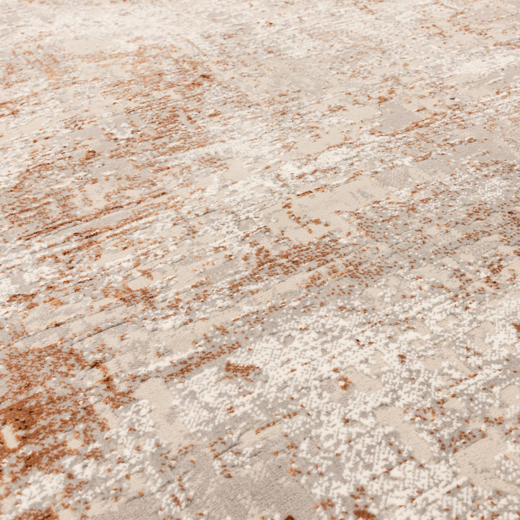 ASY pl Kuza 160x230cm Border Terracotta