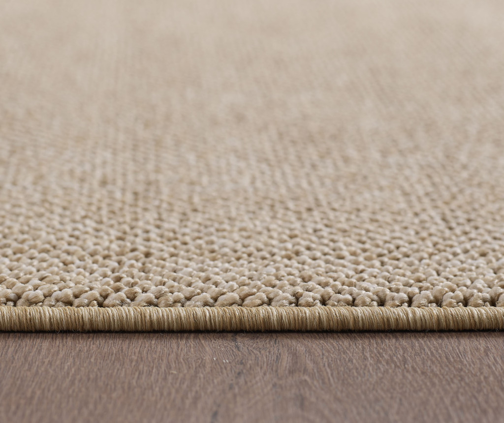 Ay. LOOM 4300 160 x 160 cm bézs modern kör szőnyeg