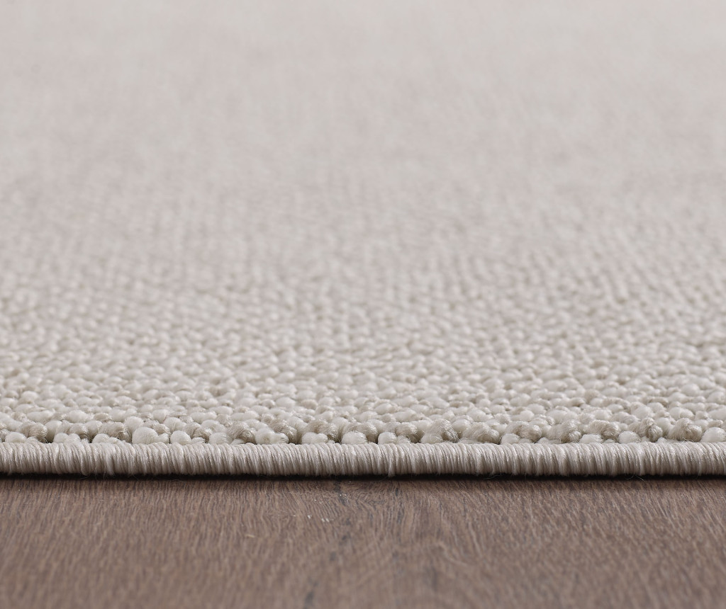 Ay. LOOM 4300 200 x 200 cm krém modern kör szőnyeg