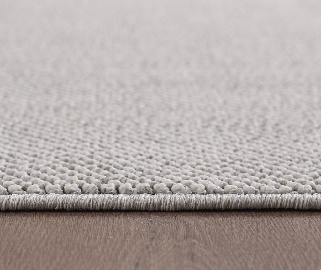 Ay. LOOM 4300 200 x 200 cm ezüst modern kör szőnyeg