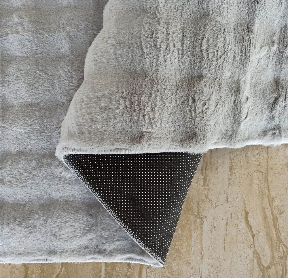 Dy. MERLIN 3D szürke 80 x 150 cm szőnyeg