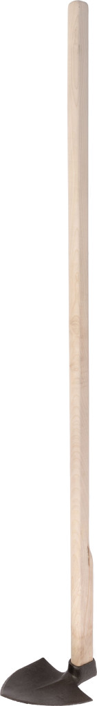 Kerti kapa, Strend Pro Garden, sötétszürke, hegyes, 120 cm nyél, 15 cm munkaszélesség, acél fej, fa nyél