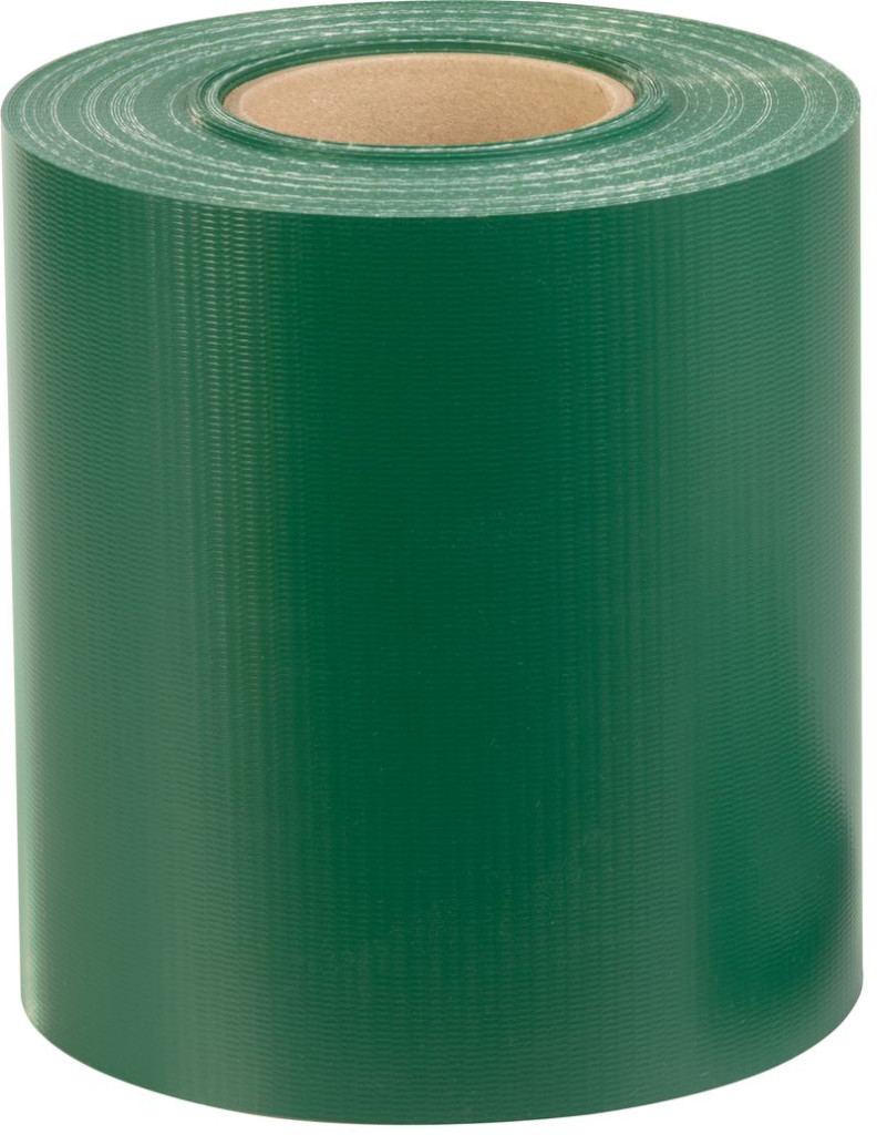 Árnyékoló szalag kerítésre, Strend Pro Garden Eurostandard, 19 cm x 26 m, zöld, kerítéspanelekhez, UV-álló, 1050 g/m2