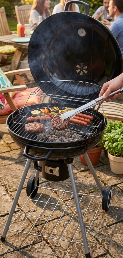 Strend Pro Marco faszenes grill - 58,5 x 65 x 85 cm