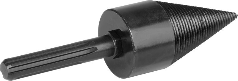 Fahasító kúp, Strend Pro Garden, fekete, 60 mm, 3 db adapterrel (SDS Max, 1/2" hatlap, négyszögletes), acél, tartós, fához