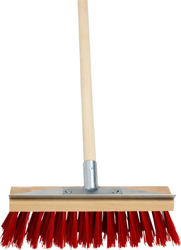 Útseprű, Strend Pro Geco U300.3, 30 cm, úttisztító, nyéllel, fém kaparóval
