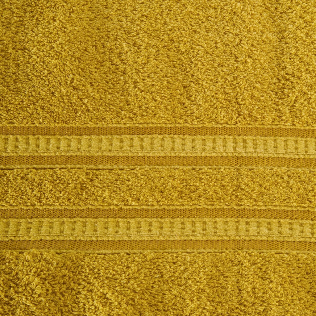 Mila bambusz törölköző Mustársárga 70x140cm