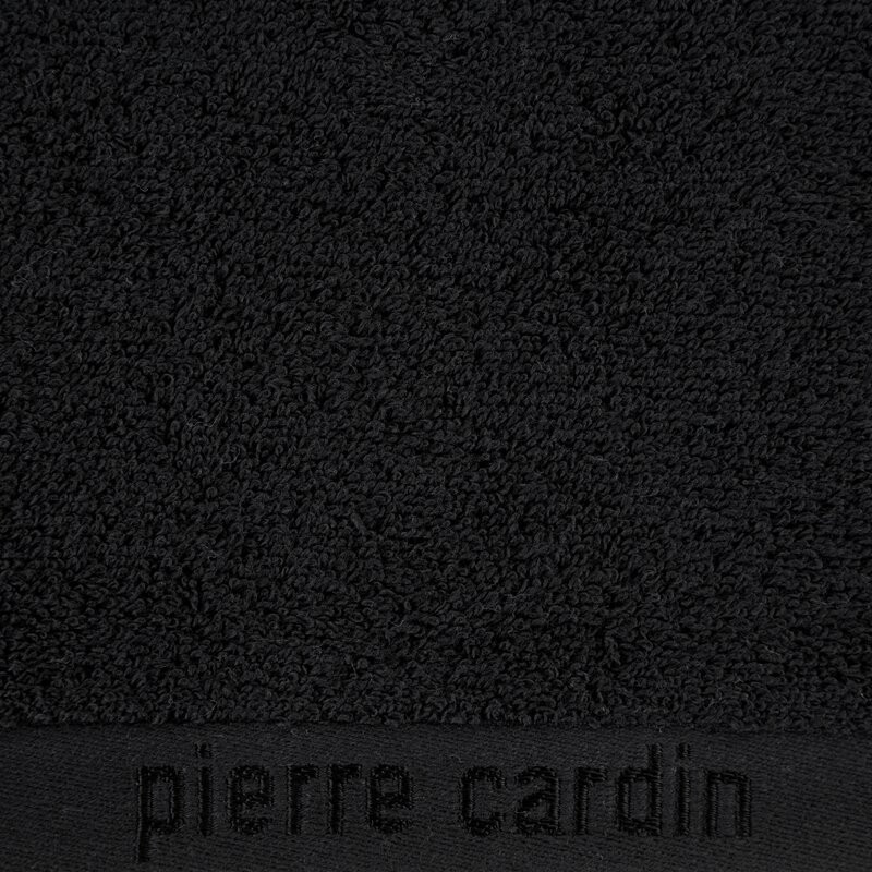 Evi Pierre Cardin törölköző Fekete 50x90 cm