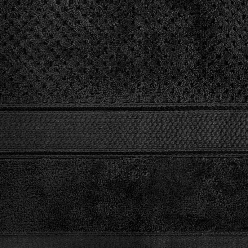 Jessi velúr törölköző Fekete 50x90 cm