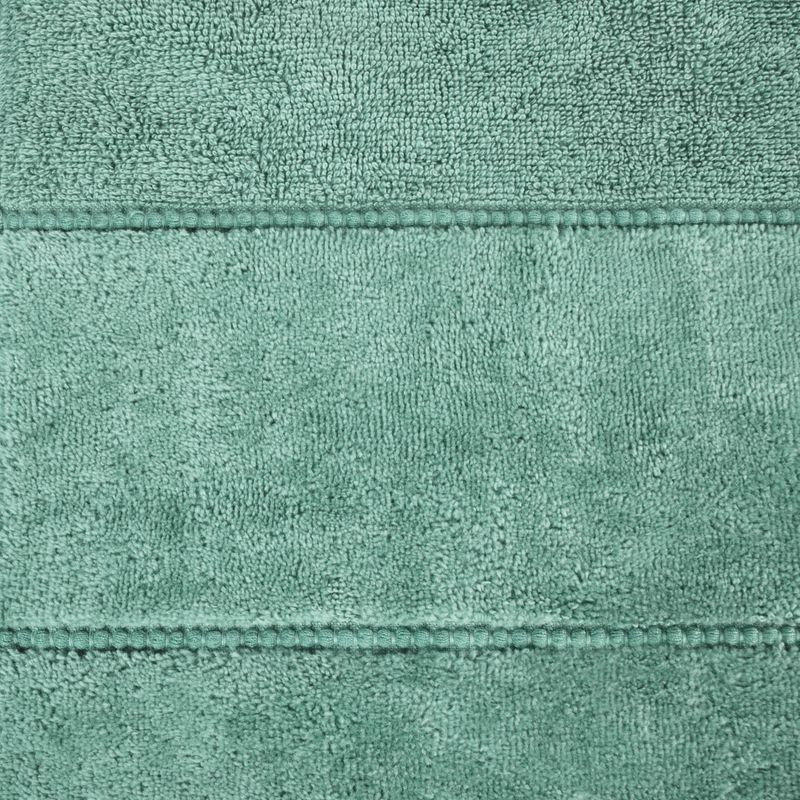 Mari csíkos törölköző Sötét menta 70x140 cm