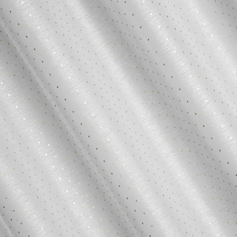Sibel mintás dekor függöny Fehér/pezsgő 300x150 cm