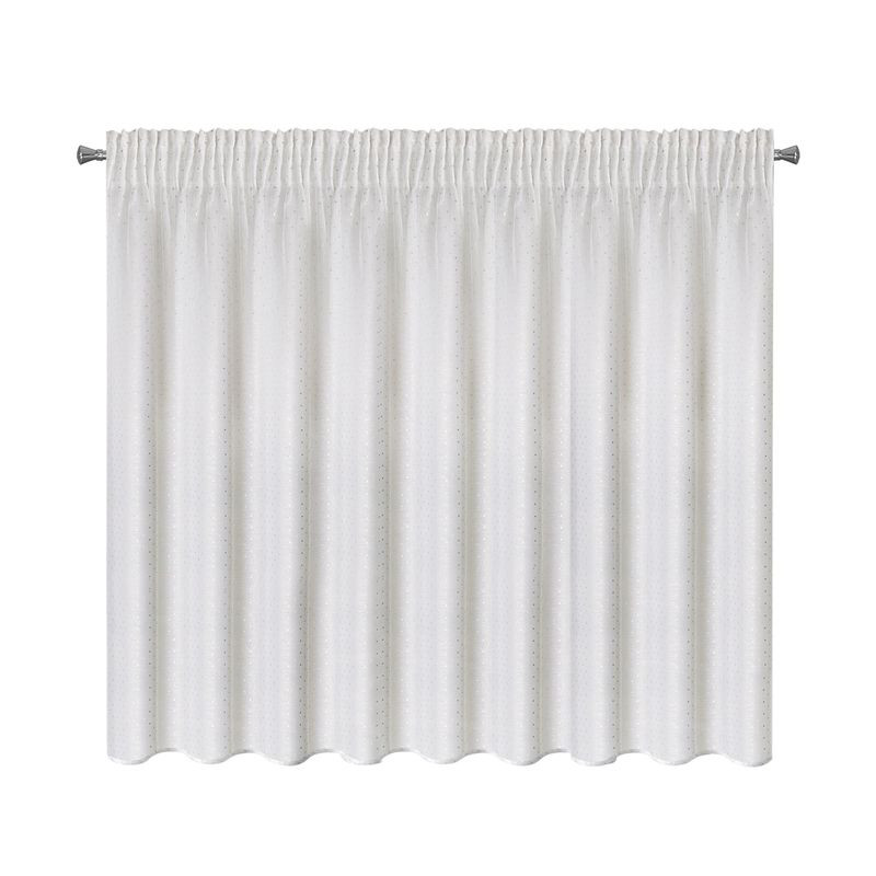 Sibel mintás dekor függöny Fehér/pezsgő 300x150 cm