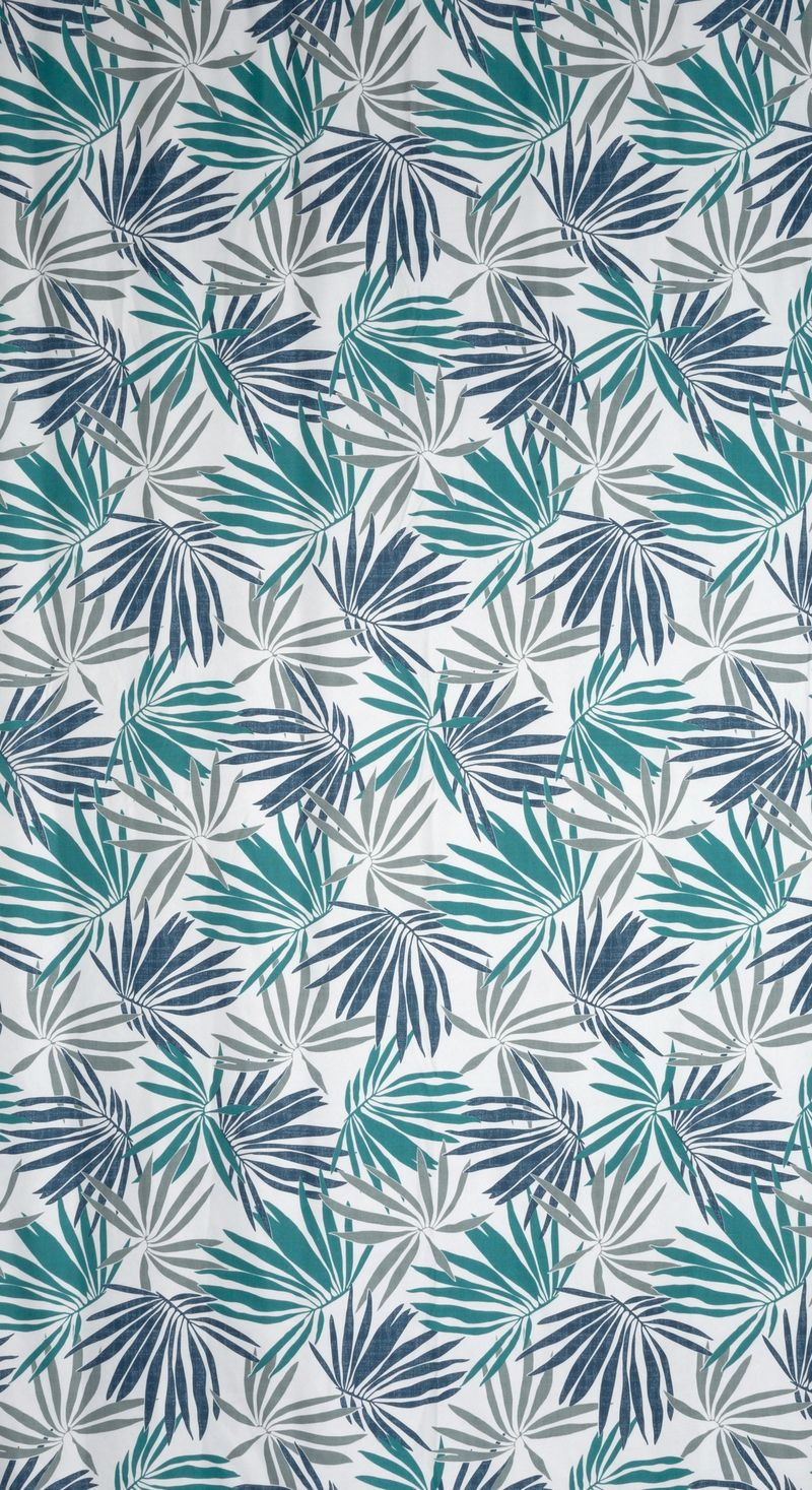 Elina mintás dekor függöny Türkiz 140x250 cm