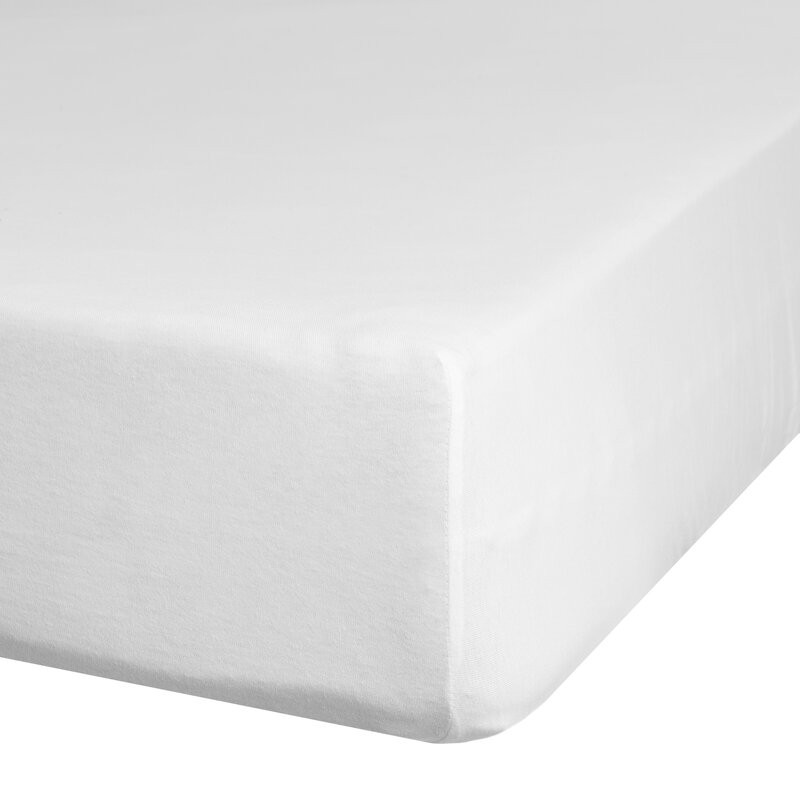 Nova1 pamut-szatén lepedő Fehér 180x210 cm